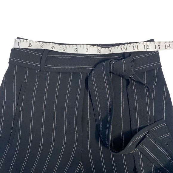 Wilfred Jallade Black/White Stripe Tie Front Pant Size 0 - Picture 8 of 14